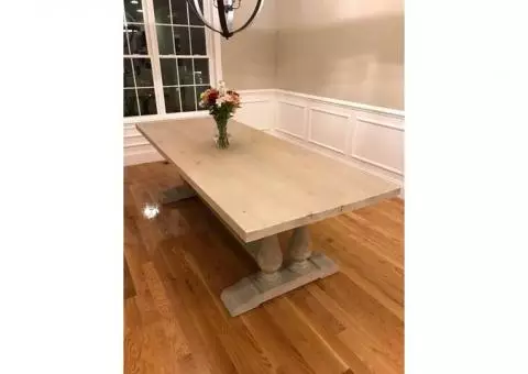Rustic Pine 98” Dining Table
